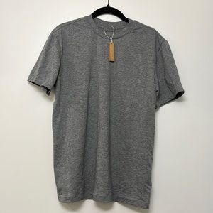SKIMS BOYFRIEND T-SHIRT | DARK HEATHER GREY XS